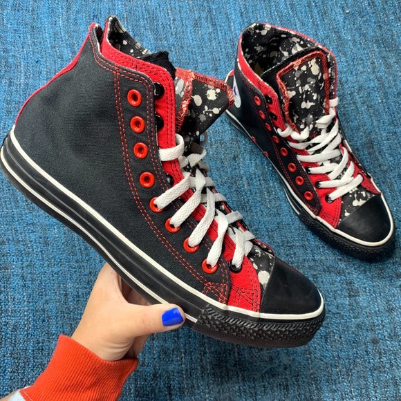 double layer converse high tops
